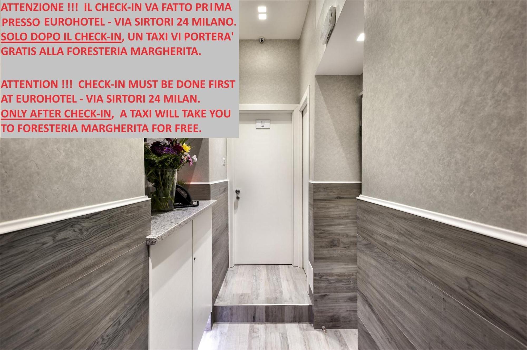 Guesthouse Foresteria Margherita Milano Eksteriør bilde