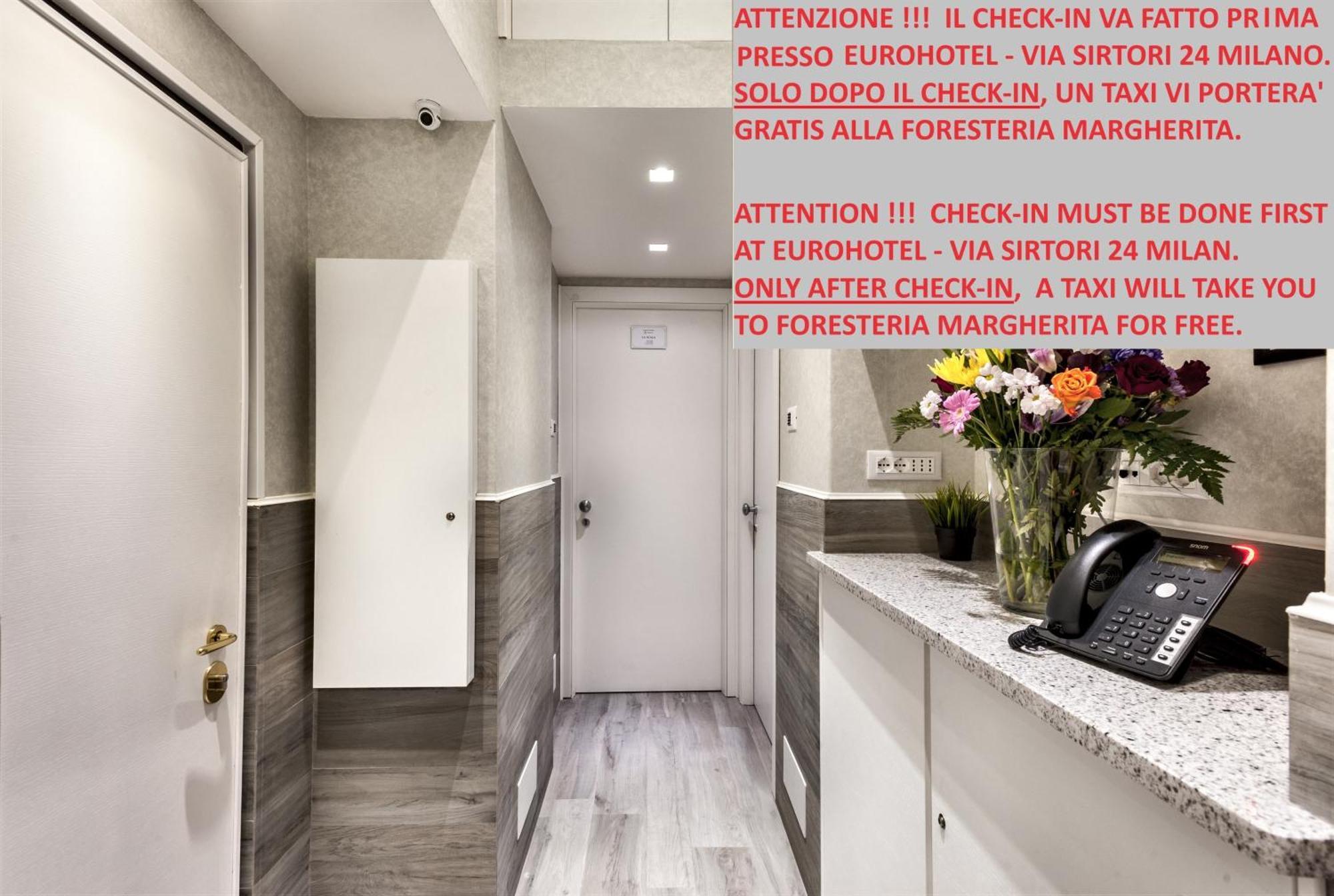 Guesthouse Foresteria Margherita Milano Eksteriør bilde
