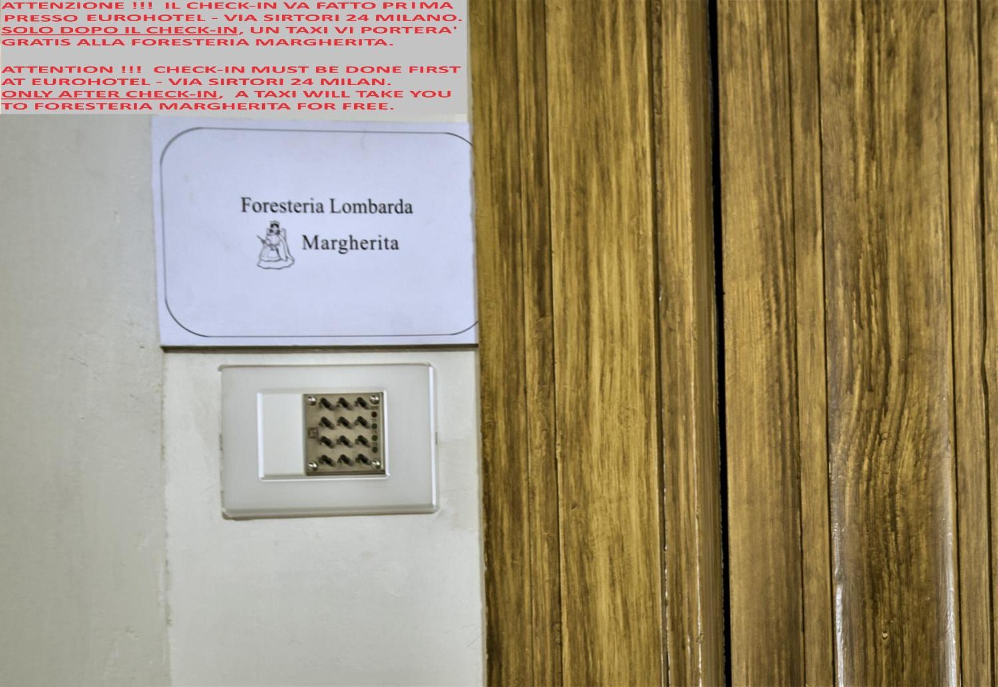 Guesthouse Foresteria Margherita Milano Eksteriør bilde