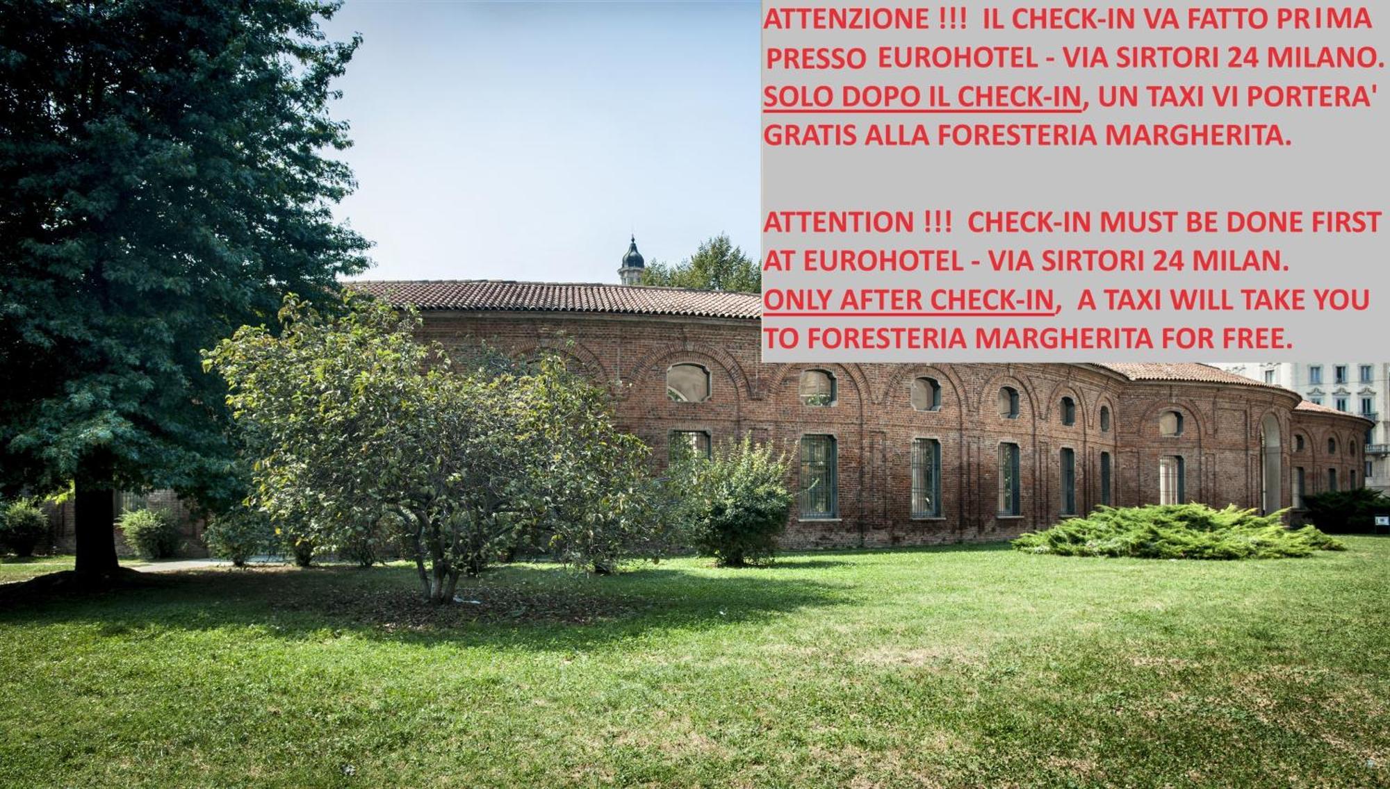 Guesthouse Foresteria Margherita Milano Eksteriør bilde
